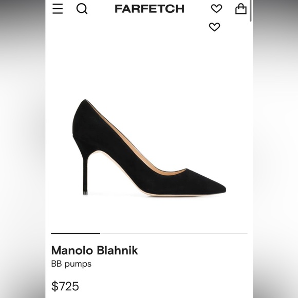 SOLD❗️$725 MANOLO BB PUMP NEW❗️ - Picture 2 of 8